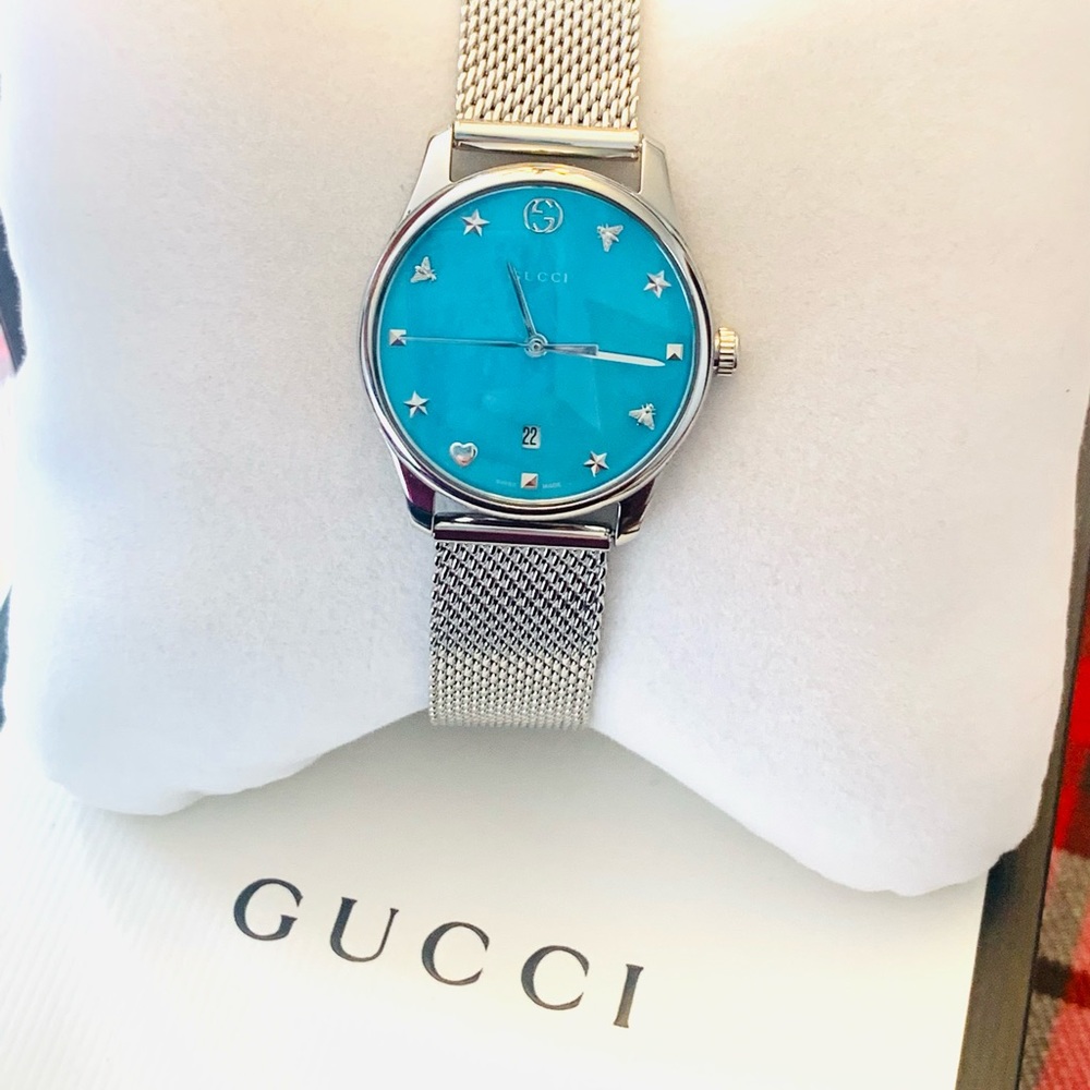 ❤️Authentic Gucci mother of Pearl watch ❤️ - Picture 2 of 8